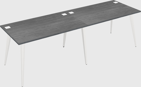 Modern rectangular office desk