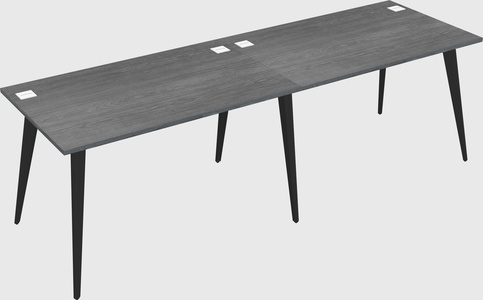 Modern rectangular office desk