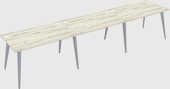 Bureau rectangulaire moderne
