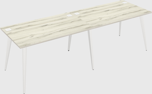 Modern rectangular office desk