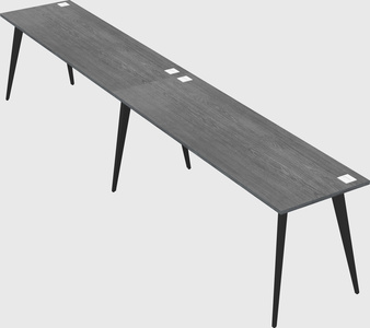 Bureau rectangulaire moderne