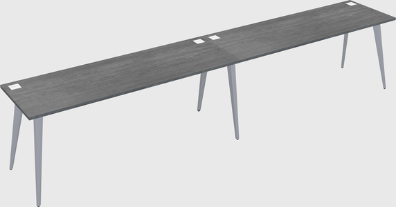 Modern rectangular office desk