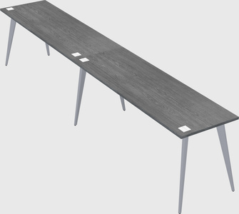 Modern rectangular office desk