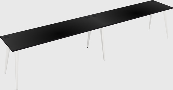 Modern rectangular office desk