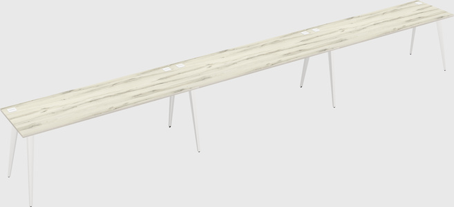 Bureau rectangulaire moderne