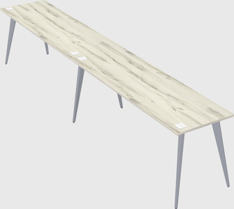 Bureau rectangulaire moderne