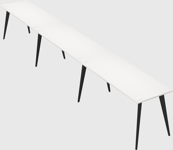 Bureau rectangulaire moderne