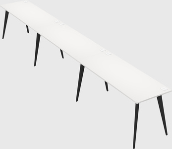 Bureau rectangulaire moderne