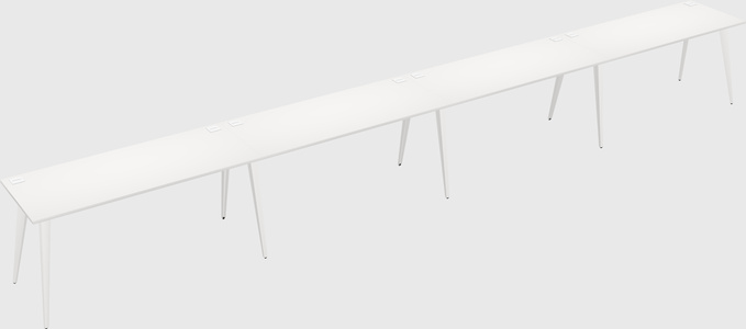 Modern rectangular office desk