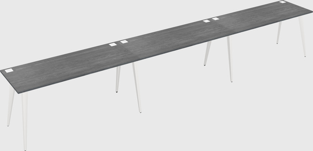 Bureau rectangulaire moderne