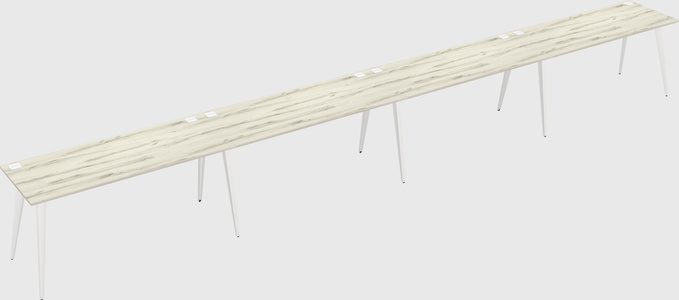 Modern rectangular office desk