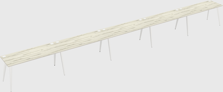 Modern rectangular office desk