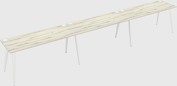 Bureau rectangulaire moderne
