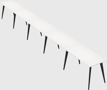 Modern rectangular office desk