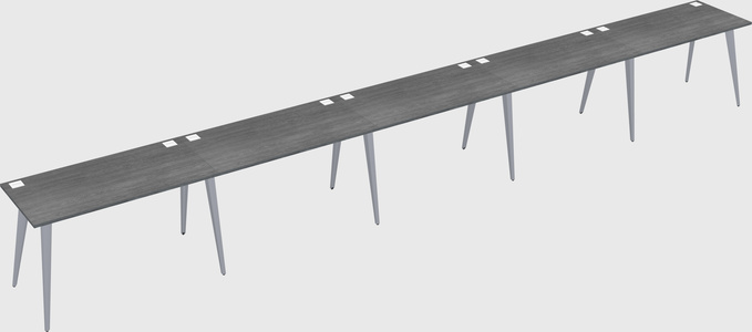 Modern rectangular office desk