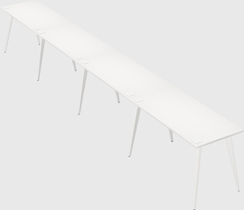 Bureau rectangulaire moderne