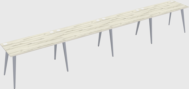 Modern rectangular office desk