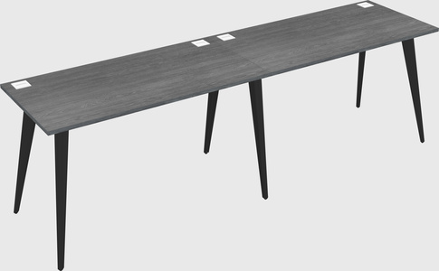 Bureau rectangulaire moderne