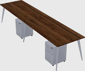 Bureau rectangulaire moderne