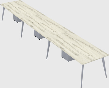 Modern rectangular office desk