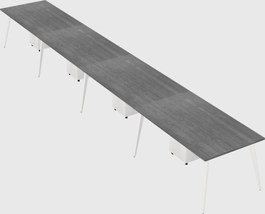 Modern rectangular office desk