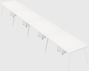 Modern rectangular office desk