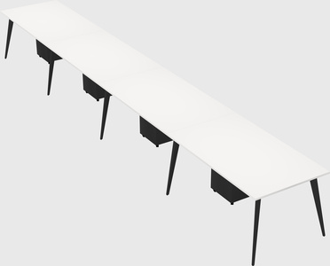 Bureau rectangulaire moderne
