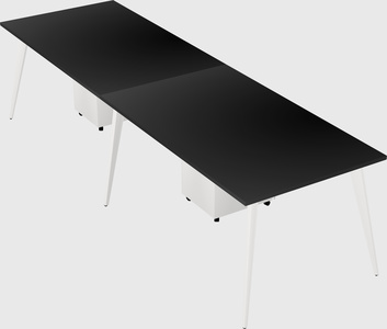 Bureau rectangulaire moderne