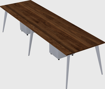 Bureau rectangulaire moderne