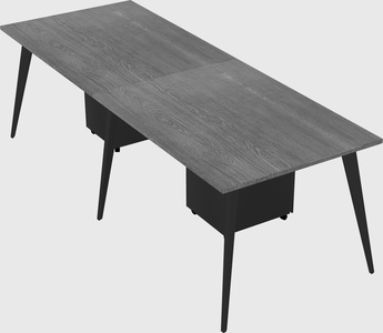 Bureau rectangulaire moderne