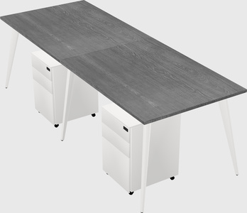 Bureau rectangulaire moderne