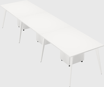 Bureau rectangulaire moderne