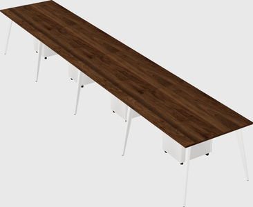 Bureau rectangulaire moderne