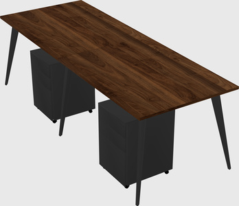 Bureau rectangulaire moderne