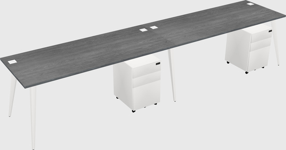 Modern rectangular office desk