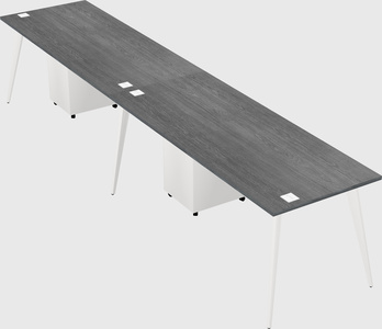 Modern rectangular office desk