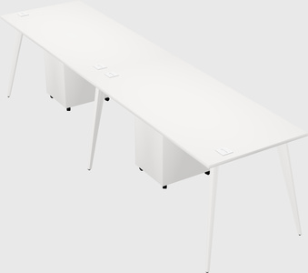 Modern rectangular office desk