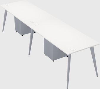 Modern rectangular office desk