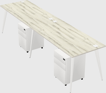 Bureau rectangulaire moderne