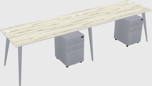 Modern rectangular office desk
