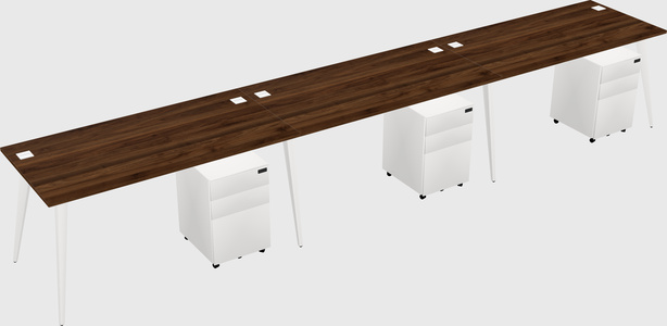 Modern rectangular office desk