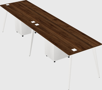 Bureau rectangulaire moderne