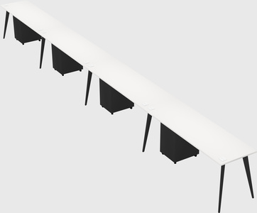 Bureau rectangulaire moderne