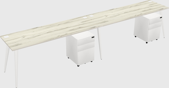 Modern rectangular office desk