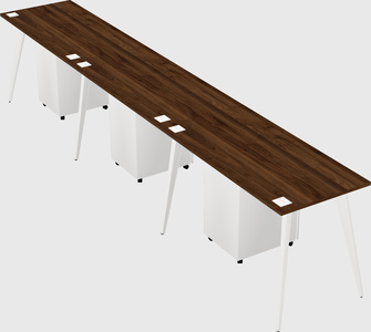 Bureau rectangulaire moderne