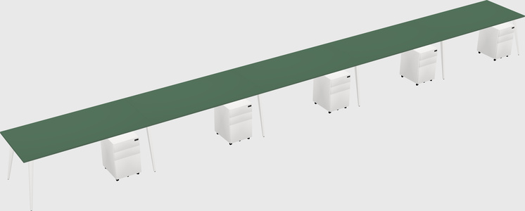 Modern rectangular office desk