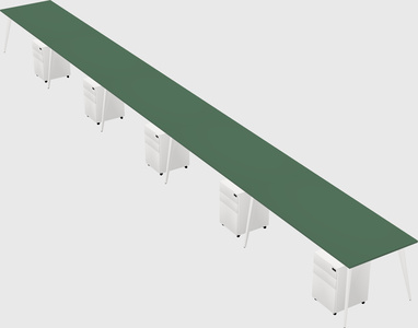 Modern rectangular office desk