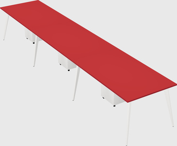 Modern rectangular office desk