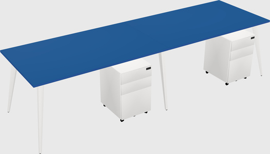 Modern rectangular office desk