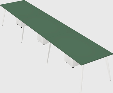 Modern rectangular office desk